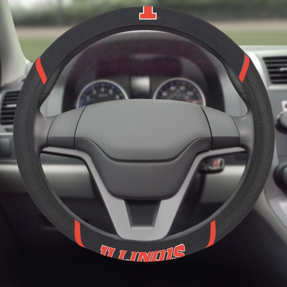 Picture of Illinois Illini Steering Wheel Cover
