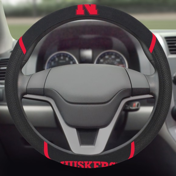 Picture of Nebraska Cornhuskers Steering Wheel Cover