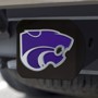 Picture of Kansas State Wildcats Color Hitch Cover - Black