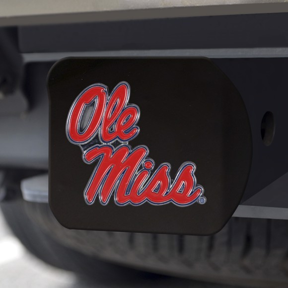 Picture of Ole Miss Rebels Color Hitch Cover - Black