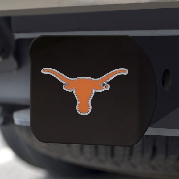 Picture of Texas Longhorns Color Hitch Cover - Black