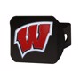 Picture of Wisconsin Badgers Color Hitch Cover - Black