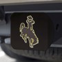 Picture of Wyoming Cowboys Color Hitch Cover - Black