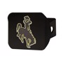 Picture of Wyoming Cowboys Color Hitch Cover - Black