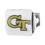 Picture of Georgia Tech Yellow Jackets Color Hitch Cover - Chrome