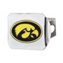 Picture of Iowa Hawkeyes Color Hitch Cover - Chrome