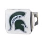 Picture of Michigan State Spartans Color Hitch Cover - Chrome