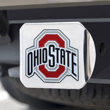 Picture of Ohio State Buckeyes Color Hitch Cover - Chrome
