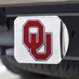 Picture of Oklahoma Sooners Color Hitch Cover - Chrome