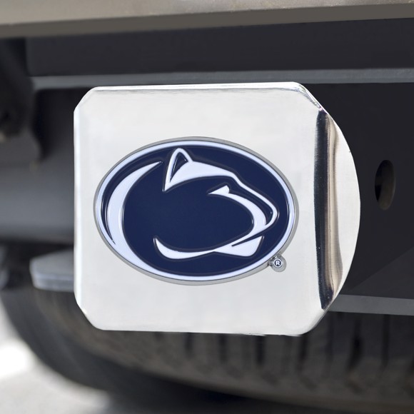 Picture of Penn State Nittany Lions Color Hitch Cover - Chrome