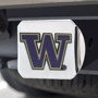Picture of Washington Huskies Color Hitch Cover - Chrome