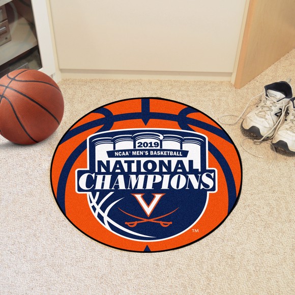 Picture of Virginia 2019 NCAA Men's Basketball Champions Basketball Mat