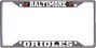 Picture of Baltimore Orioles License Plate Frame