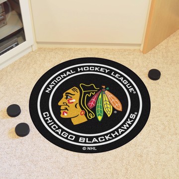 Picture of Chicago Blackhawks Puck Mat