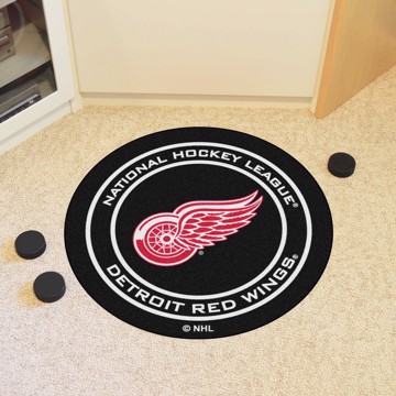 Picture of Detroit Red Wings Puck Mat