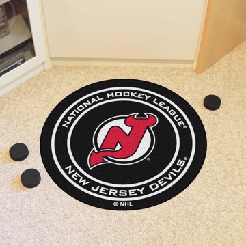 Picture of New Jersey Devils Puck Mat