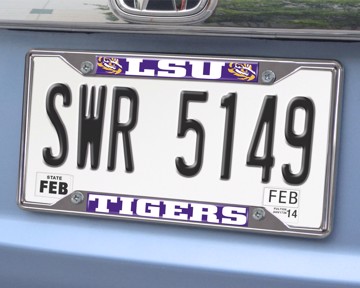 Picture of LSU License Plate Frame
