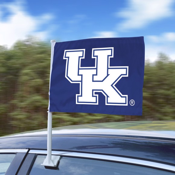 Picture of Kentucky Wildcats Car Flag