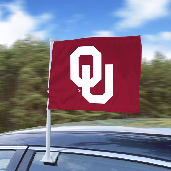 Picture of Oklahoma Sooners Car Flag