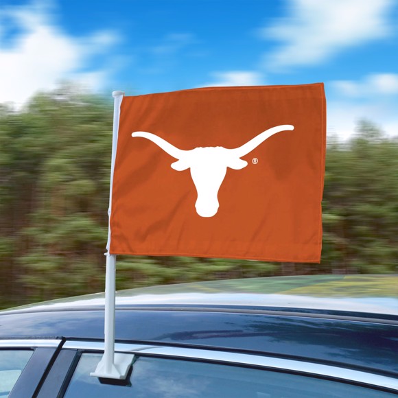 Picture of Texas Longhorns Car Flag