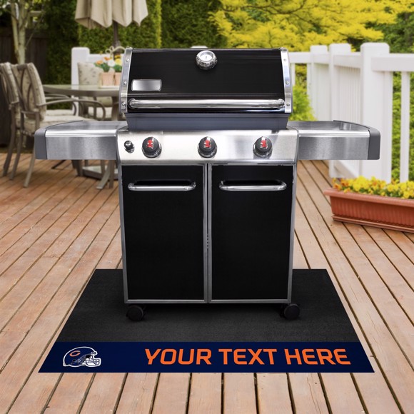 Picture of Chicago Bears Personalized Grill Mat