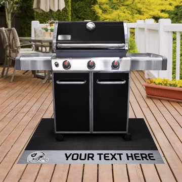 Picture of Las Vegas Raiders Personalized Grill Mat