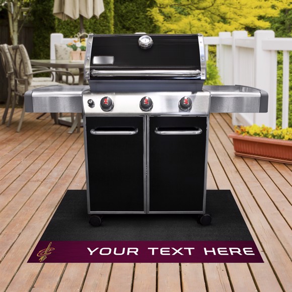 Picture of Cleveland Cavaliers Personalized Grill Mat