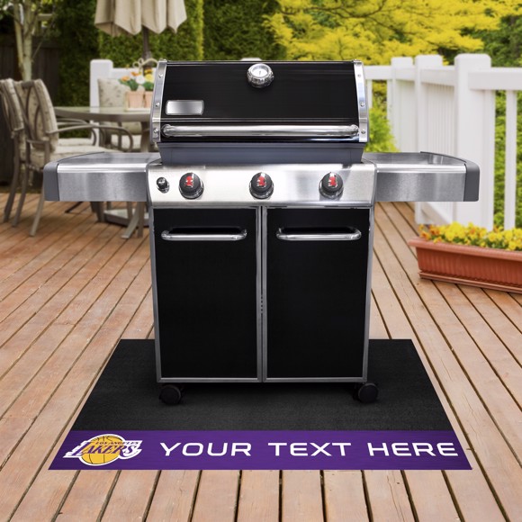 Picture of Los Angeles Lakers Personalized Grill Mat