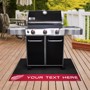 Picture of Detroit Red Wings Personalized Grill Mat