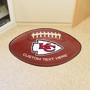 Picture of Kansas City Chiefs Personalized Football Mat