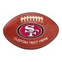 Picture of San Francisco 49ers Personalized Football Mat