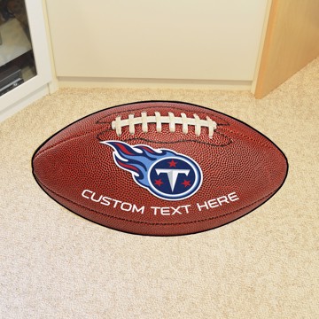 Picture of Tennessee Titans Personalized Football Mat