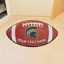 Picture of Personalized Michigan State University Football Mat