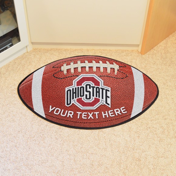 Picture of Personalized Ohio State University Football Mat
