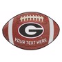 Picture of Personalized University of Georgia Football Mat