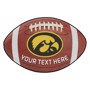 Picture of Personalized University of Iowa Football Mat