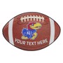 Picture of Personalized University of Kansas Football Mat