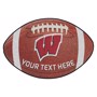 Picture of Personalized University of Wisconsin Football Mat