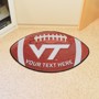 Picture of Personalized Virginia Tech Football Mat