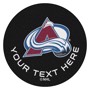 Picture of Colorado Avalanche Personalized Hockey Puck Mat