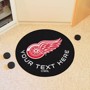 Picture of Detroit Red Wings Personalized Hockey Puck Mat