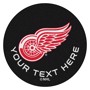 Picture of Detroit Red Wings Personalized Hockey Puck Mat