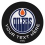 Picture of Edmonton Oilers Personalized Hockey Puck Mat