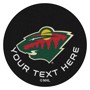 Picture of Minnesota Wild Personalized Hockey Puck Mat