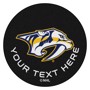 Picture of Nashville Predators Personalized Hockey Puck Mat