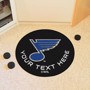 Picture of St. Louis Blues Personalized Hockey Puck Mat