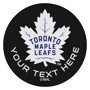 Picture of Toronto Maple Leafs Personalized Hockey Puck Mat
