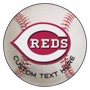 Picture of Cincinnati Reds Personalized Baseball Rug