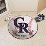 Picture of Colorado Rockies Personalized Baseball Rug