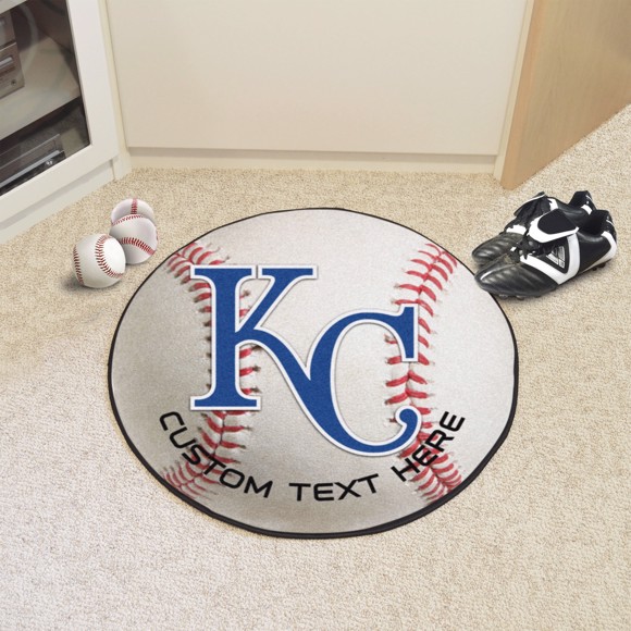 Picture of Kansas City Royals Personalized Baseball Mat